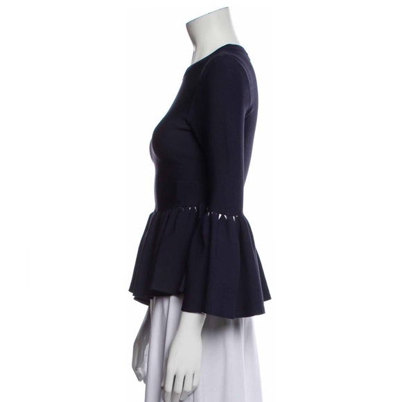 Jonathan Simkhai - Three-Quarter Sleeve Blouse - Picture 4 of 4